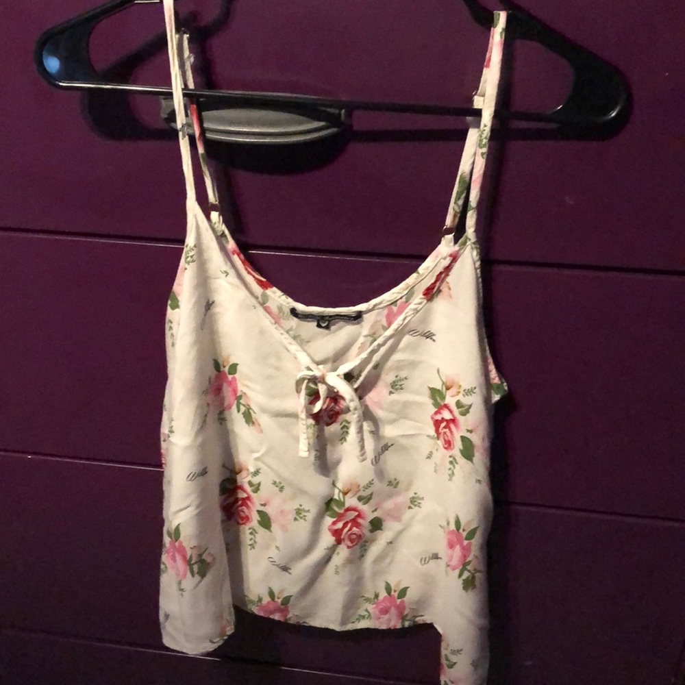 Wild Fox crop with adjustable straps